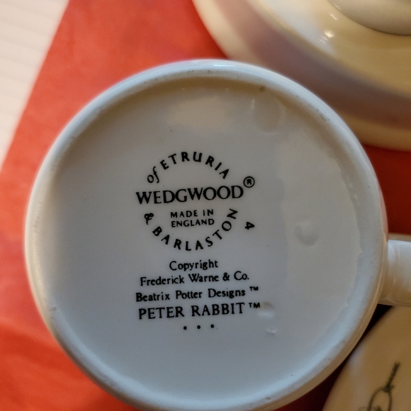 NWOT Peter Rabbit Fine China Set by Wedgewood - Picture 11 of 16